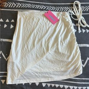 White Mini Skirt